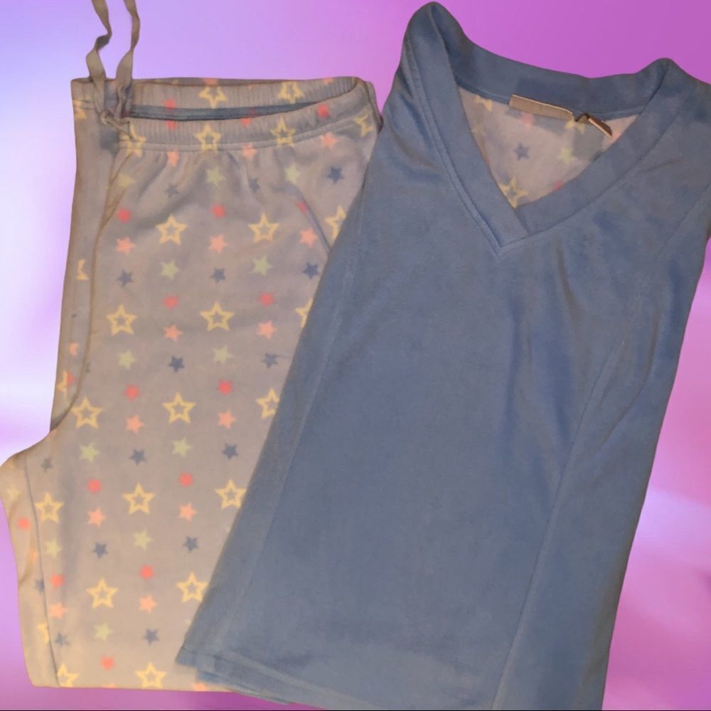 Intimate essentials 2 pc. fleece pjs